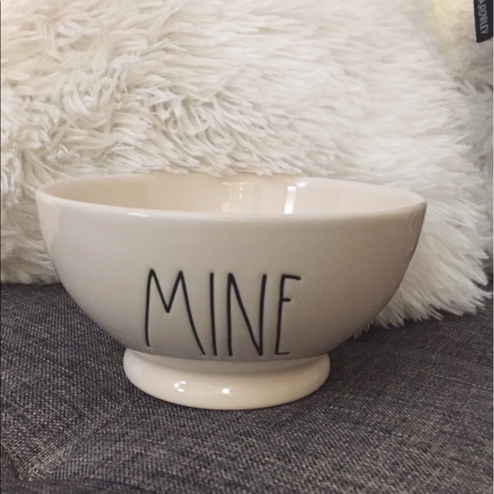 Rae Dunn “MINE” bowl
